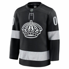 Los Angeles Kings Fanatics Alternate Premium Custom Jersey - Black - NHL 203133893