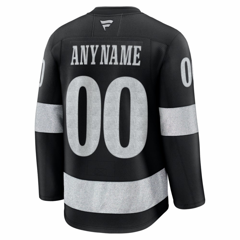 Los Angeles Kings Fanatics Alternate Premium Custom Jersey - Black - NHL 203133893