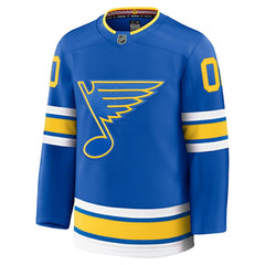 St. Louis Blues Fanatics Home Premium Custom Jersey - Blue - NHL 203133900