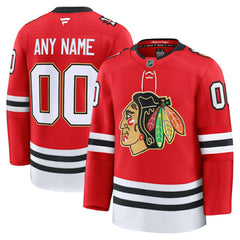 Chicago Blackhawks Fanatics Centennial Premium Custom Jersey - Red - NHL 203133903