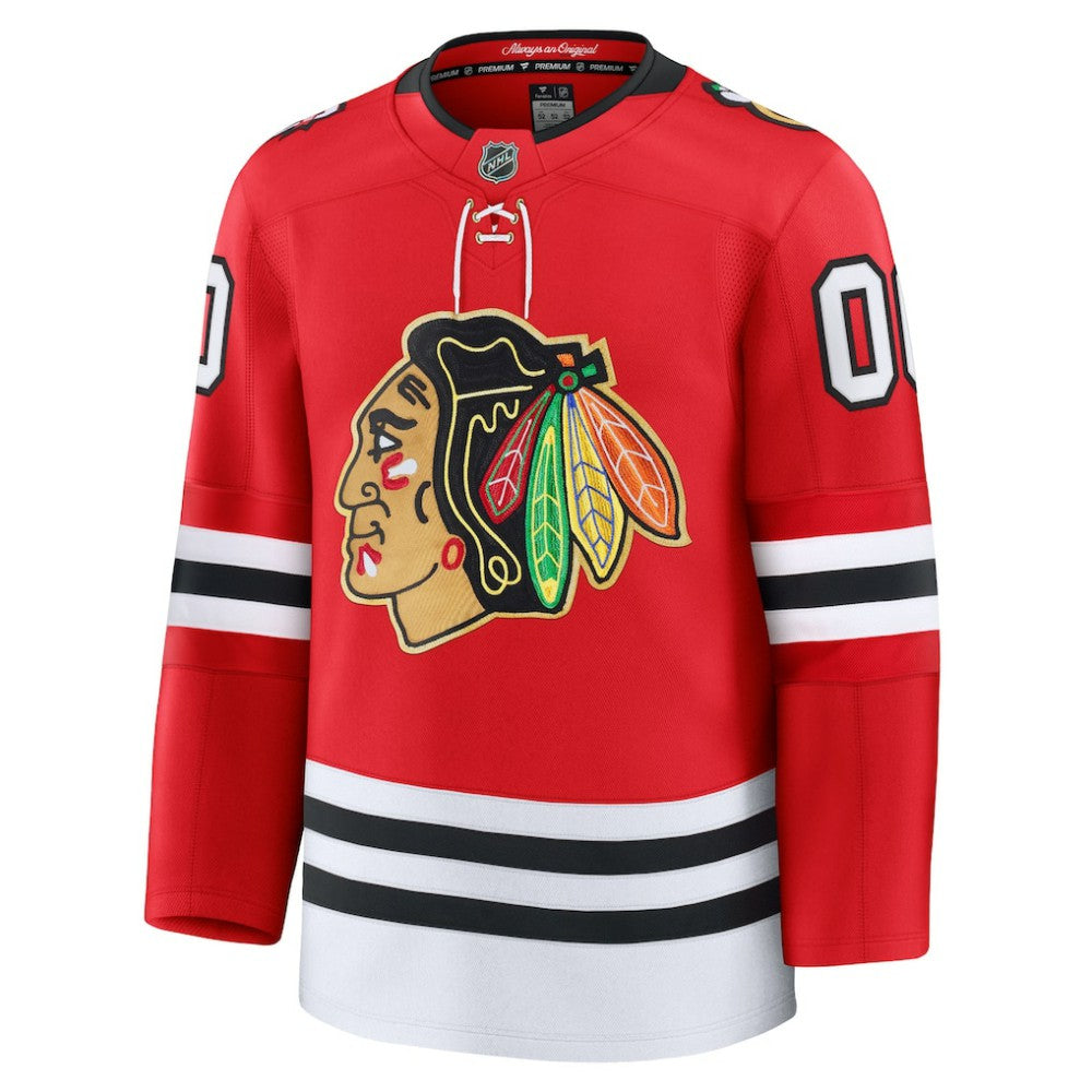 Chicago Blackhawks Fanatics Centennial Premium Custom Jersey - Red - NHL 203133903