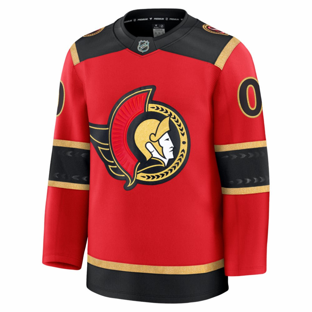 Ottawa Senators Fanatics Alternate Custom Premium Jersey - Red - NHL 203133908