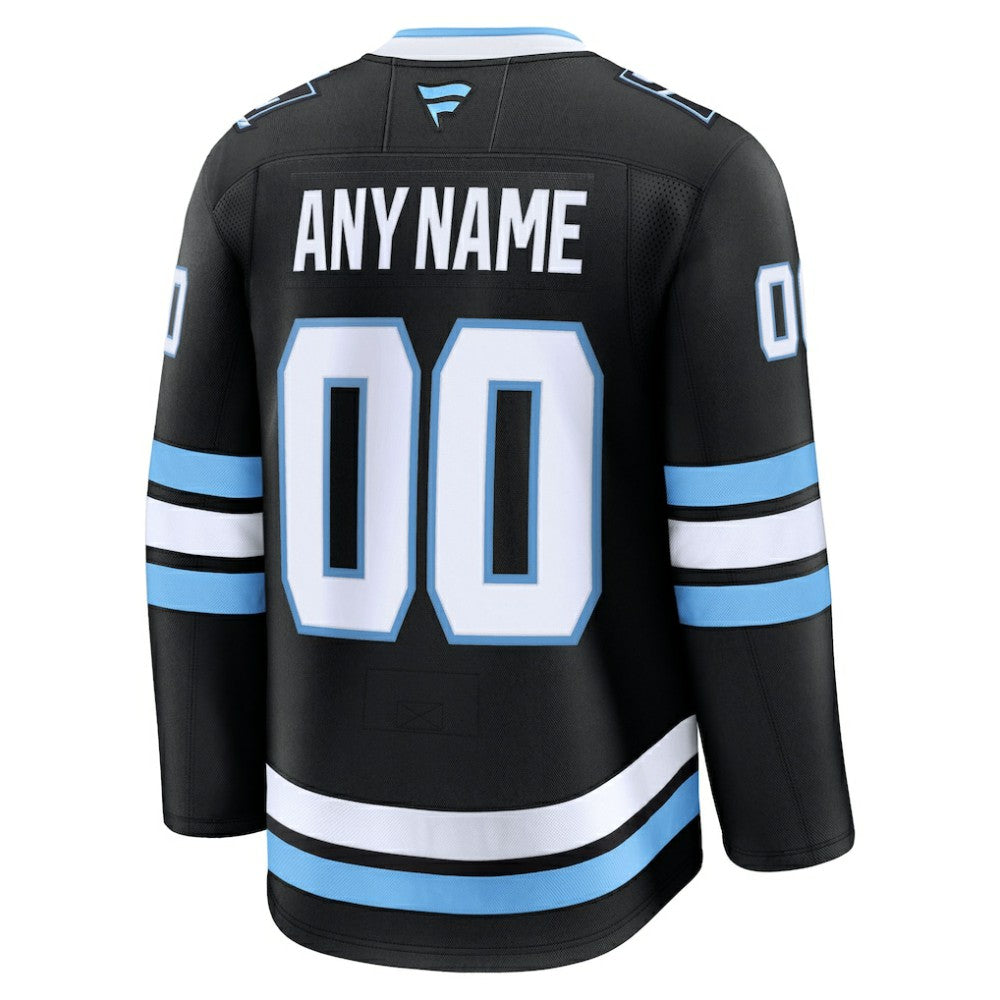 Utah Mammoth Fanatics Home Premium Custom Jersey - Black - NHL 203133910