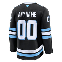 Utah Mammoth Fanatics Home Premium Custom Jersey - Black - NHL 203133910