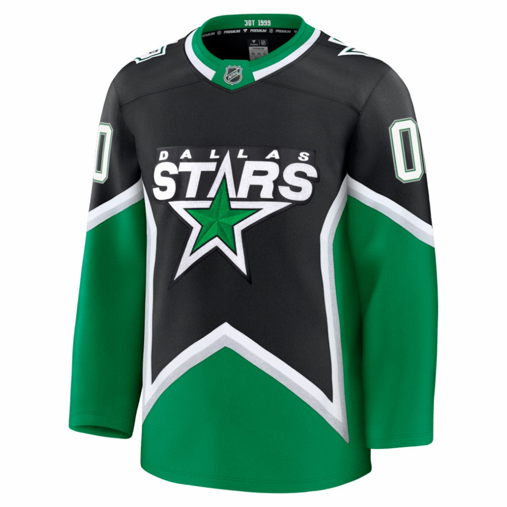 Dallas Stars Fanatics Alternate Premium Custom Jersey - Black - NHL 203133913