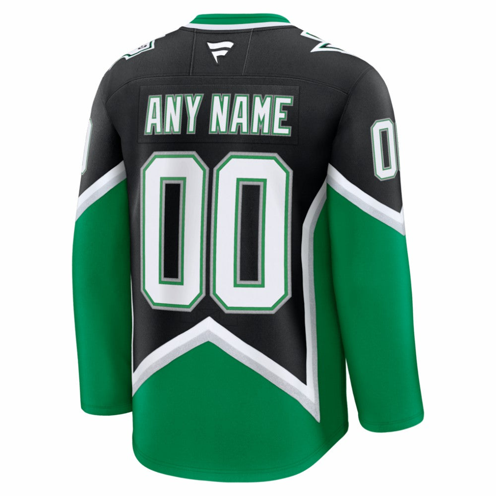 Dallas Stars Fanatics Alternate Premium Custom Jersey - Black - NHL 203133913