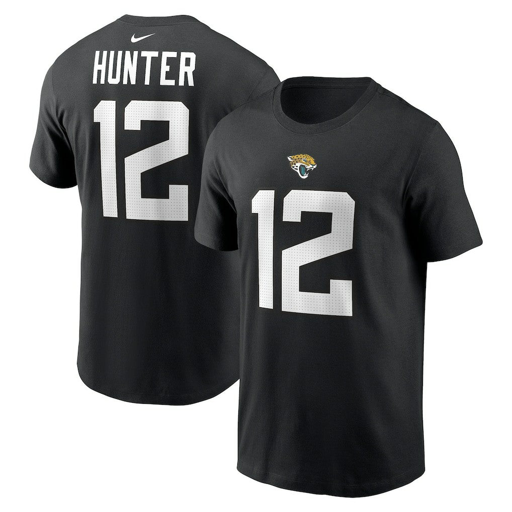 Nike Travis Hunter Jacksonville Jaguars Name & Number T-Shirt Black