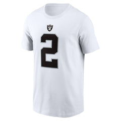 Nike Ashton Jeanty Las Vegas Raiders Name & Number T-Shirt White