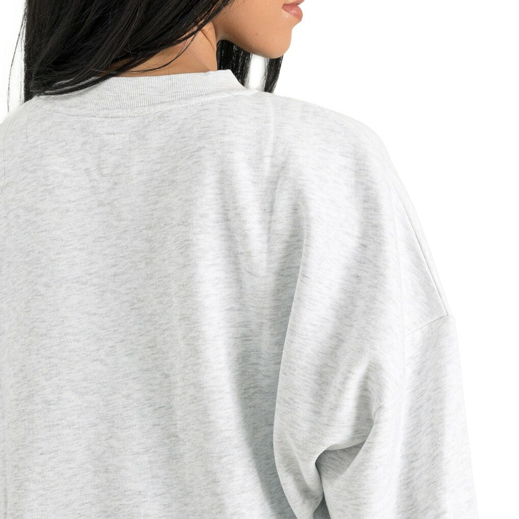 Buffalo Bills Gameday Couture Women's Heritage Premium Fleece Pullover Sweatshirt Gray