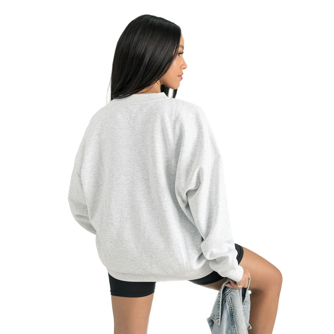 Houston Texans Gameday Couture Women's Heritage Premium Fleece Pullover Sweatshirt Gray