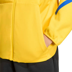 Club America Youth 2025/26 Club Anthem Full-Zip Hoodie Jacket Yellow - Adidas cheap