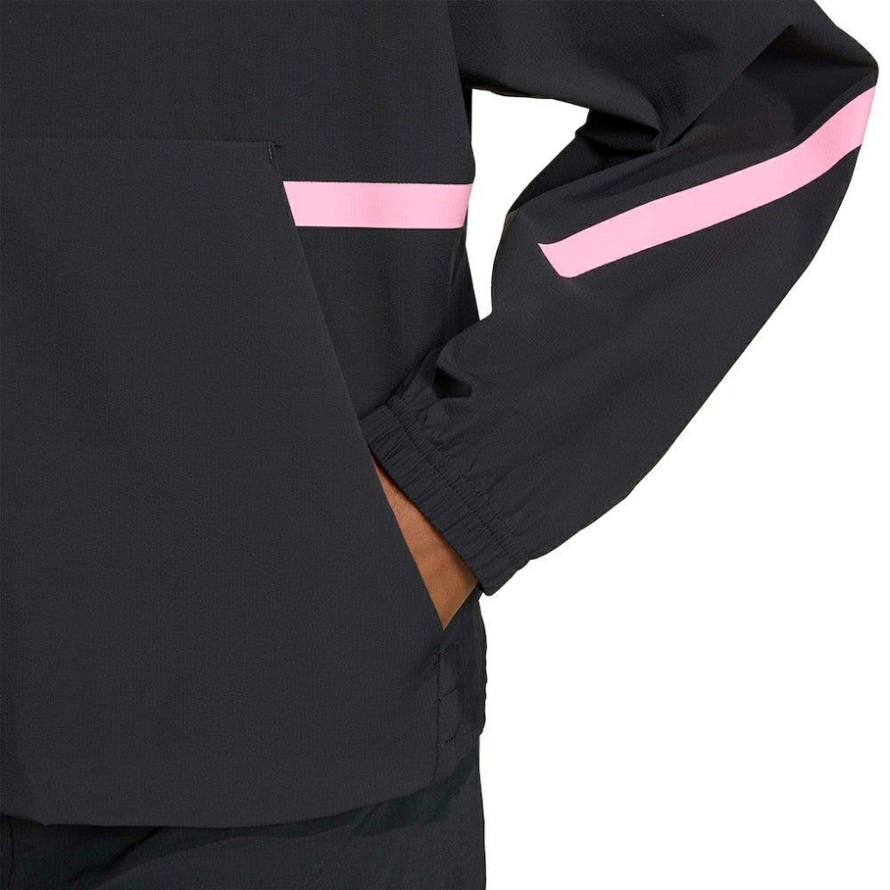 Liverpool Youth 2025/26 Club Anthem Full-Zip Jacket Black - Adidas