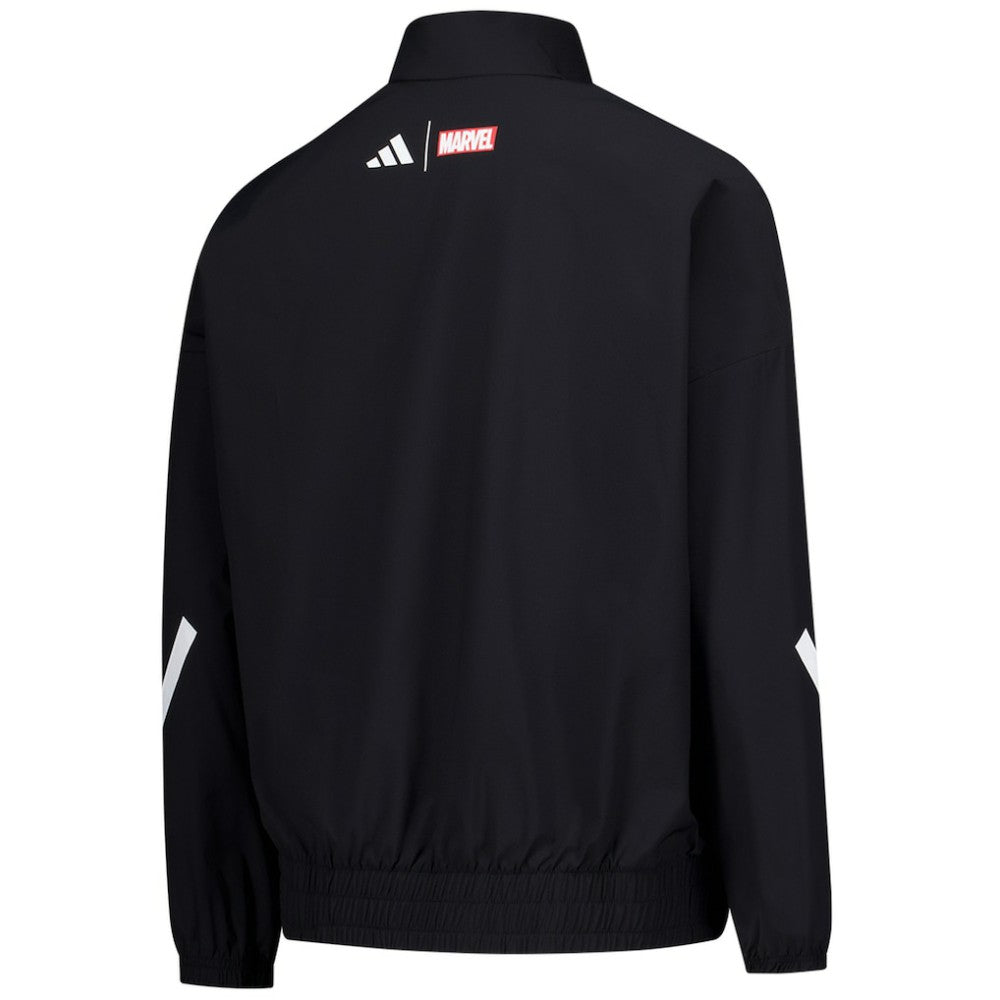 Real Madrid x Marvel Youth Anthem Full-Zip Jacket Black - Adidas Discount