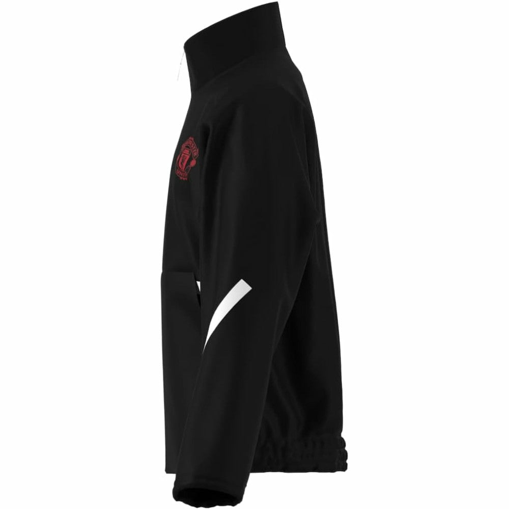 Manchester United Youth 2025/26 Club Anthem Full-Zip Jacket Black - Adidas Discount