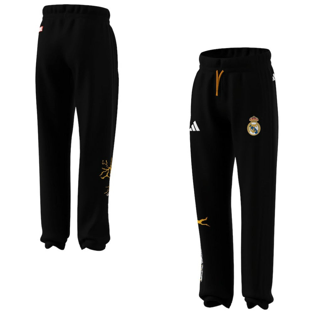 Real Madrid x Marvel Youth Track Pants Black - Adidas Discount
