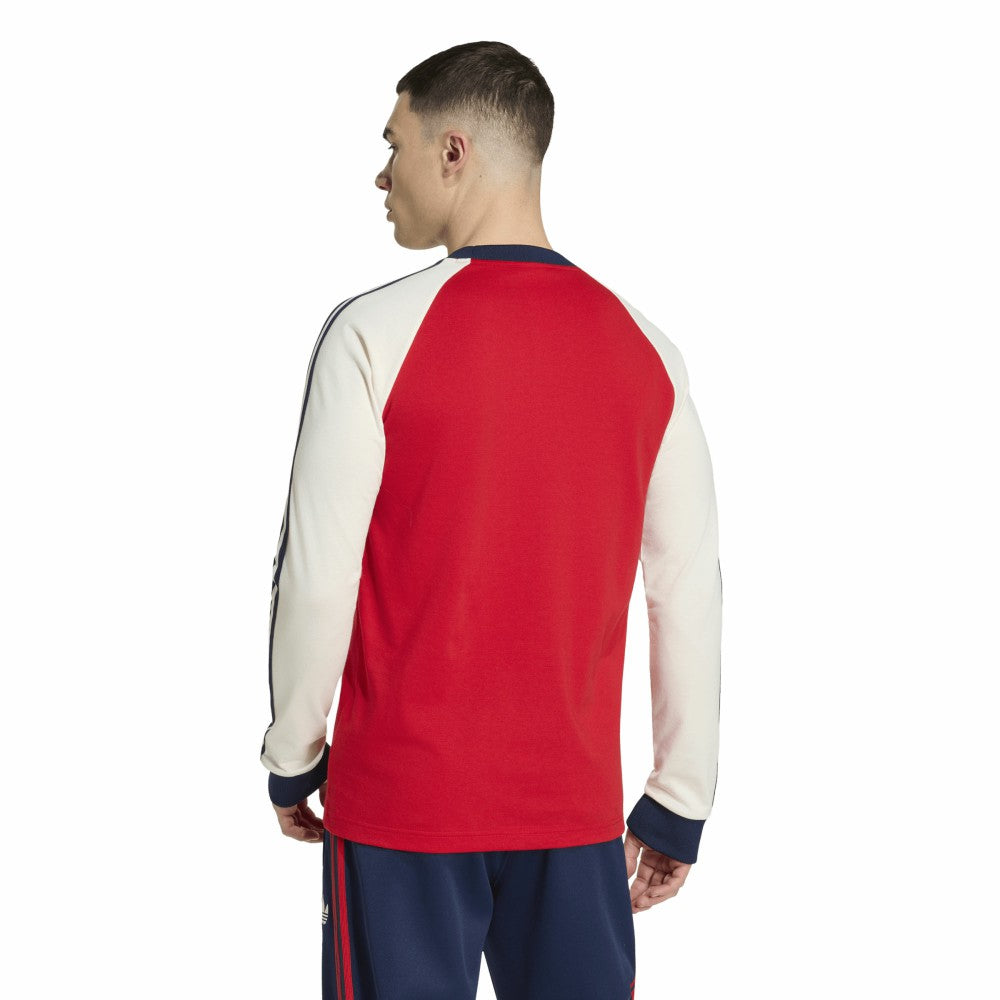 Arsenal Originals Culturewear Originals Long Sleeve T-Shirt Red - Adidas