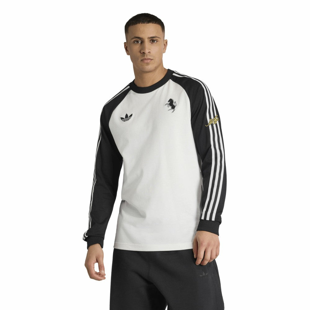 Juventus Originals Culturewear Originals Long Sleeve T-Shirt White - Adidas