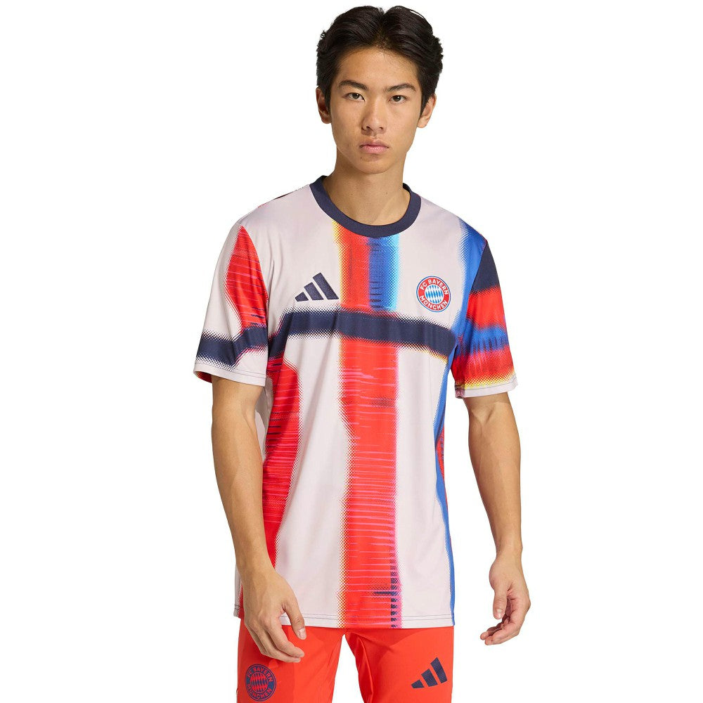 Bayern Munich 2025/26 Pre-Match Training Jersey Navy - Adidas