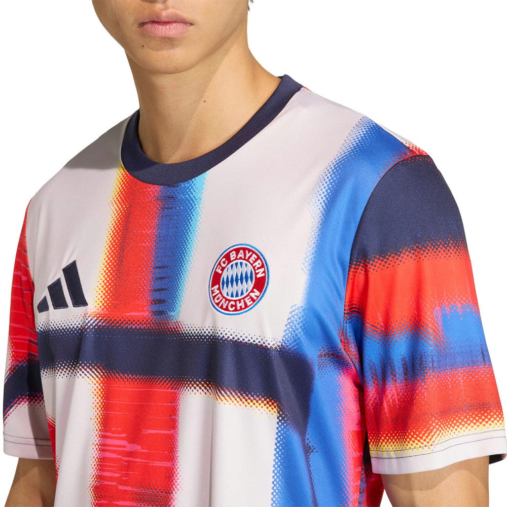 Bayern Munich 2025/26 Pre-Match Training Jersey Navy - Adidas