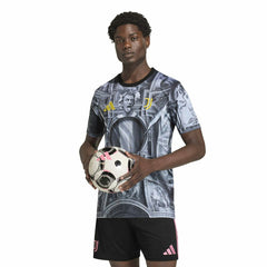 Juventus 2025/26 Pre-Match Training Jersey Black - Adidas for sale