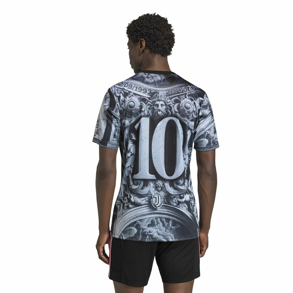 Juventus 2025/26 Pre-Match Training Jersey Black - Adidas for sale