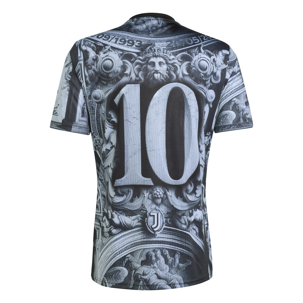 Juventus 2025/26 Pre-Match Training Jersey Black - Adidas for sale