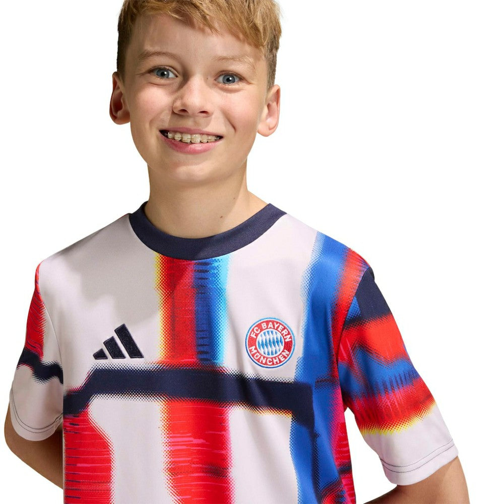 Bayern Munich Youth 2025/26 Pre-Match Training Jersey Navy - Adidas sale