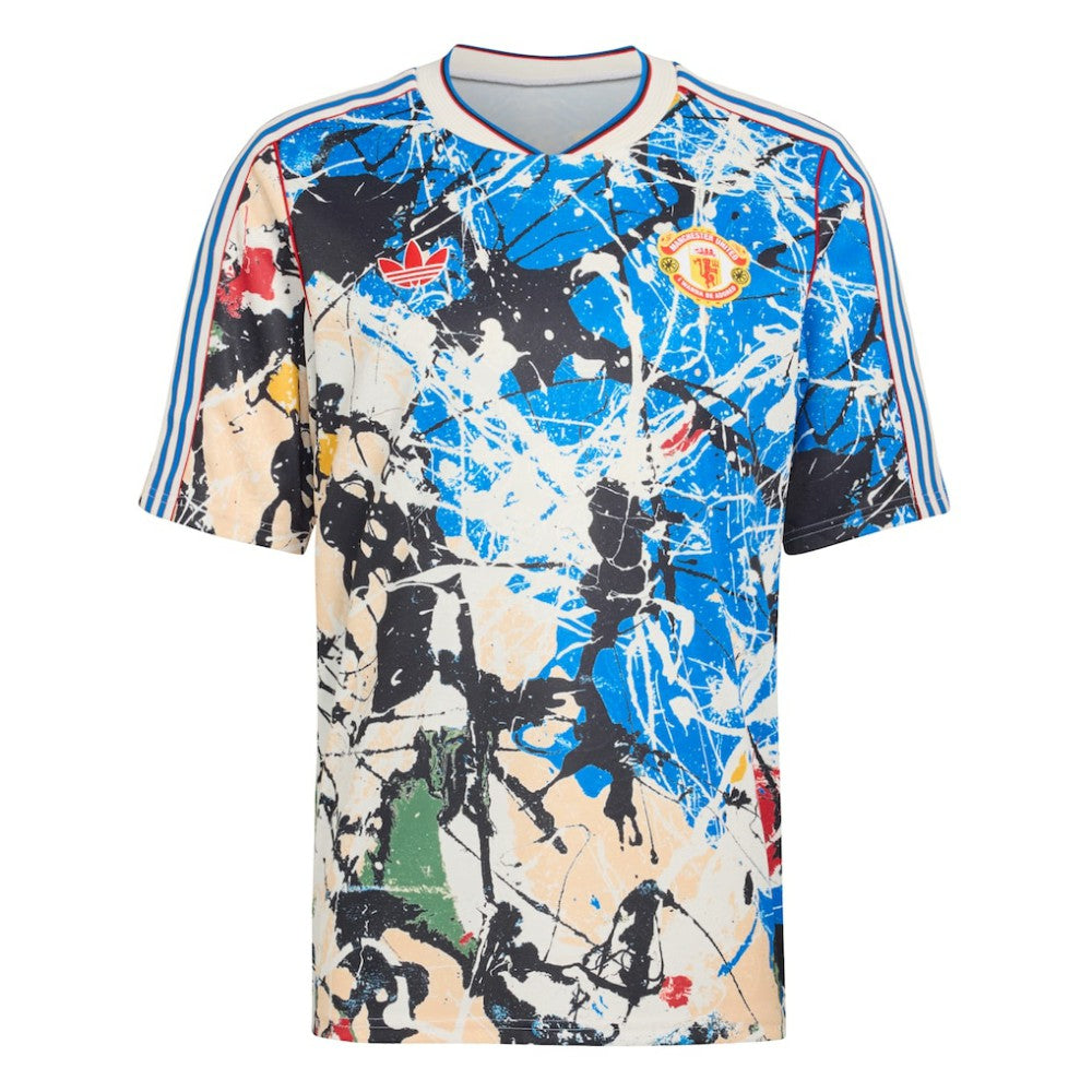 Manchester United X Stone Roses Replica Jersey Blue - Adidas outlet