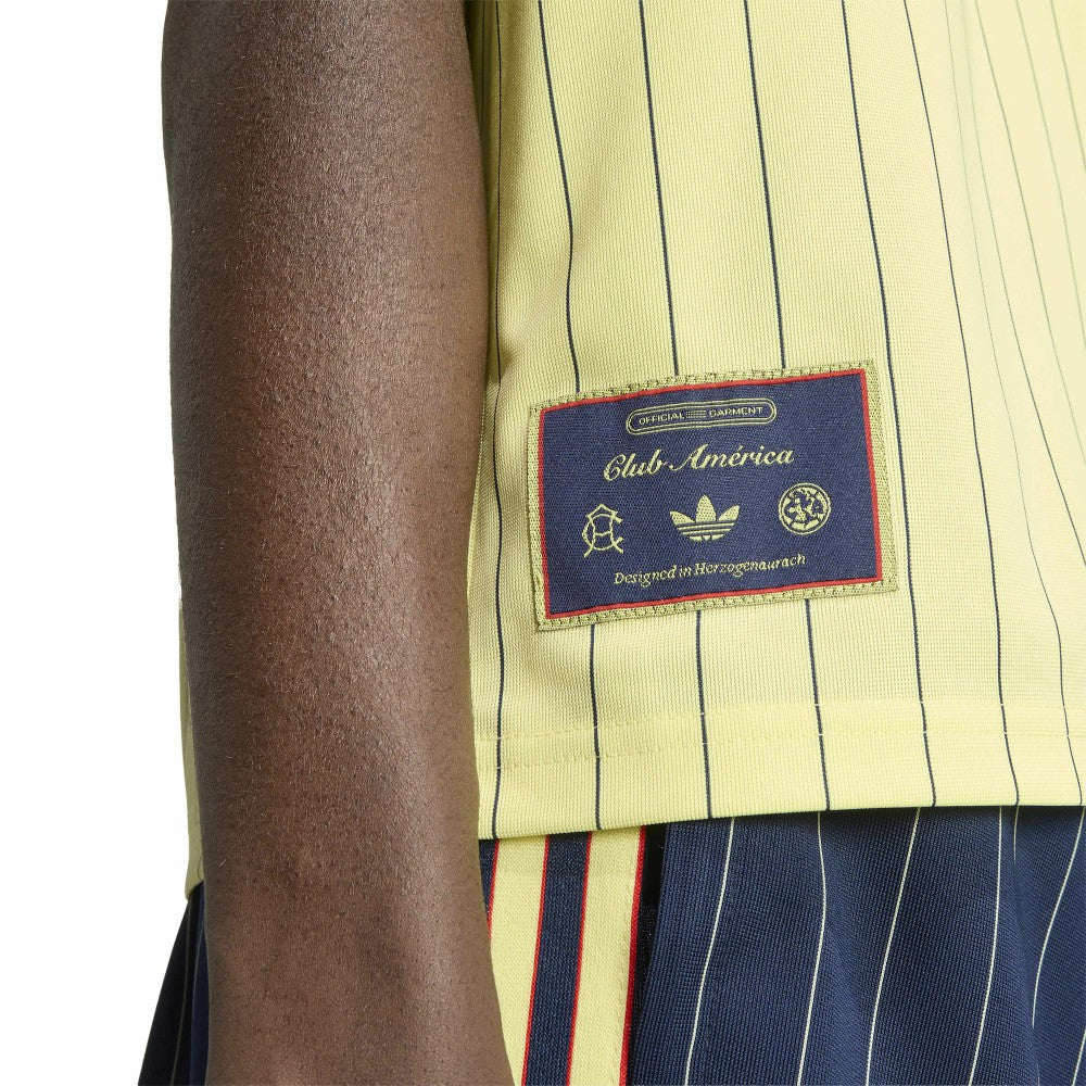 Club America Unisex Terrace Icons Jersey Yellow - Adidas