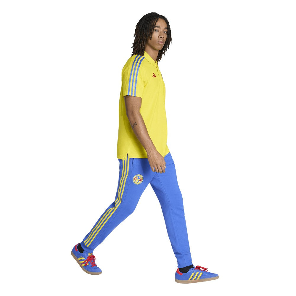 Club America 2025/26 DNA Alphaskin Polo Yellow - Adidas