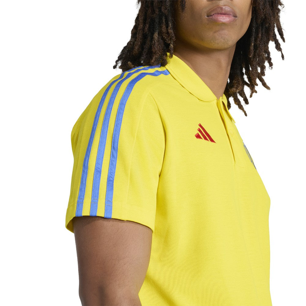 Club America 2025/26 DNA Alphaskin Polo Yellow - Adidas