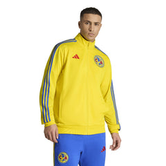 Club America 2025/26 DNA Alphaskin Full-Zip Track Jacket Yellow - Adidas outlet
