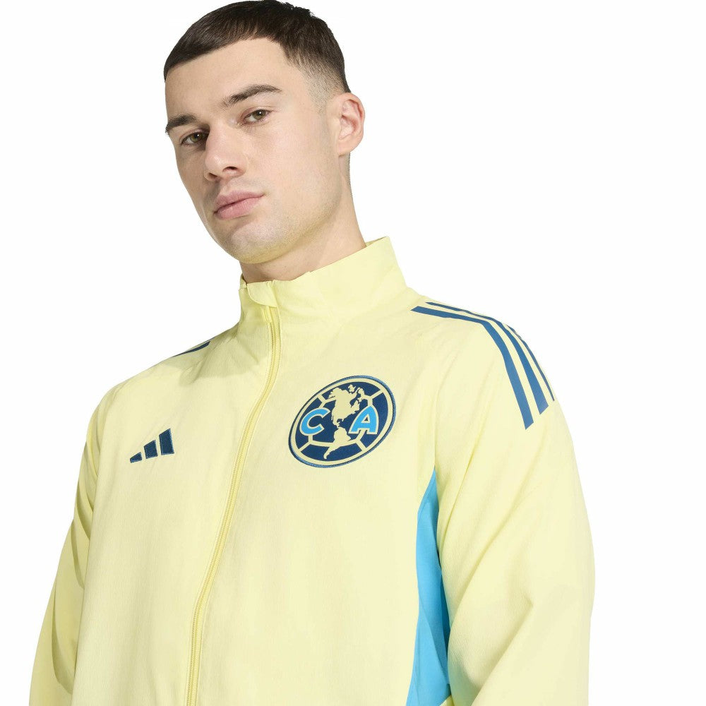 Club America Tiro 2025/26 Full-Zip Training Jacket Yellow - Adidas outlet