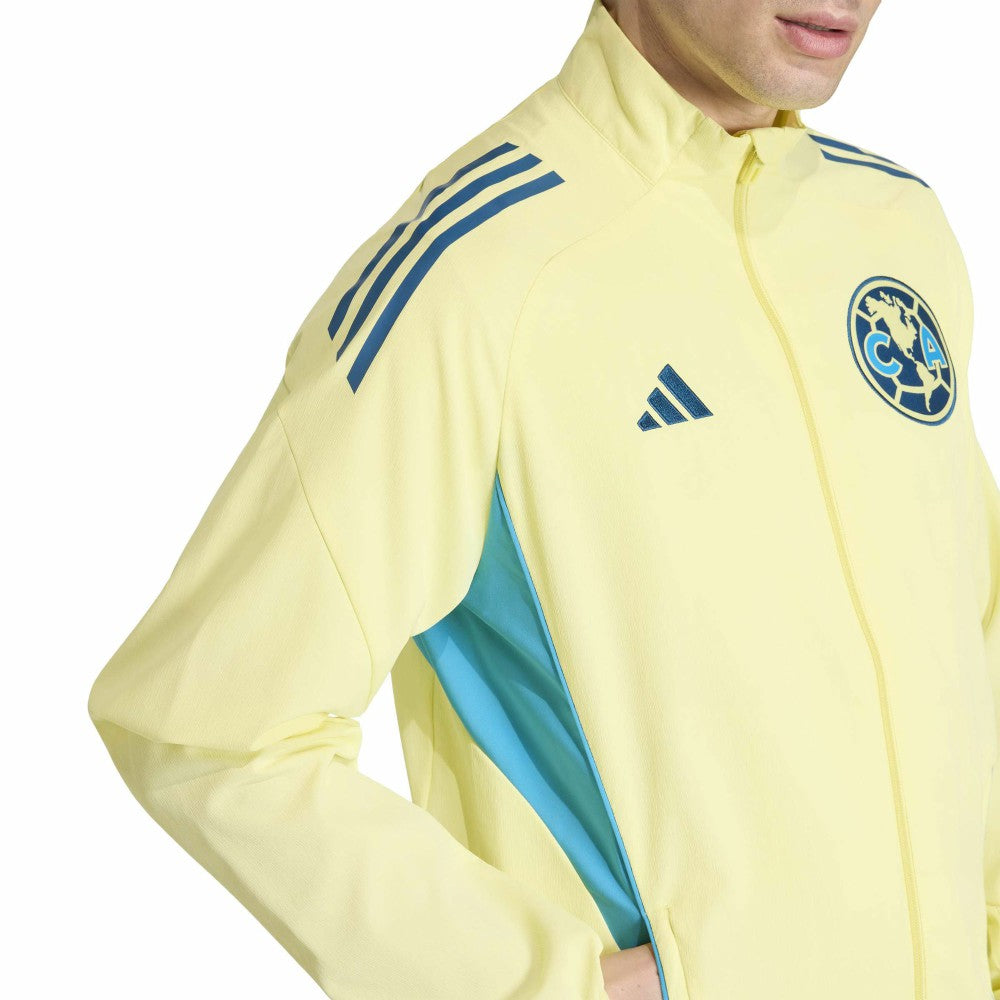Club America Tiro 2025/26 Full-Zip Training Jacket Yellow - Adidas outlet