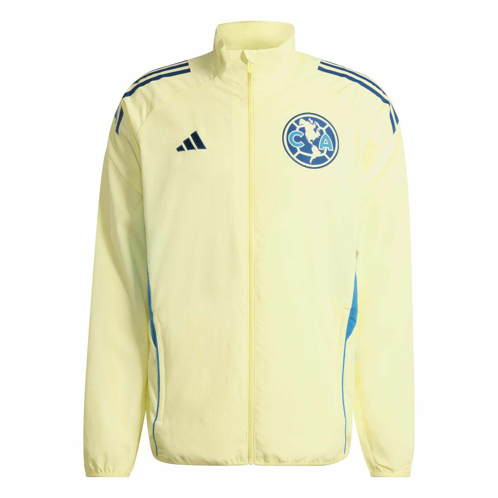 Club America Tiro 2025/26 Full-Zip Training Jacket Yellow - Adidas outlet