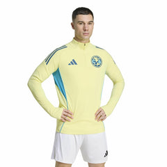 Club America Tiro 2025/26 AEROREADY Raglan Full-Zip Training Top Yellow - Adidas Discount