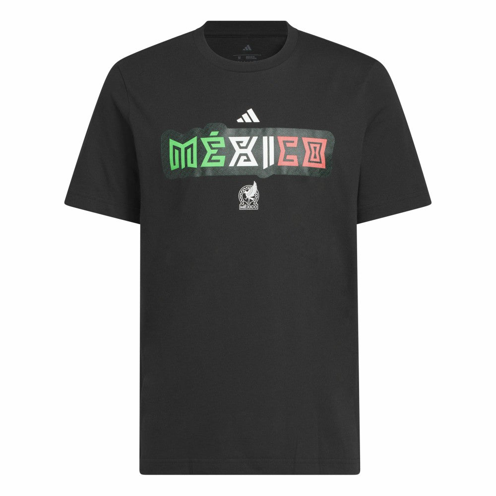 Mexico National Team Jersey Hook T-Shirt Black - Adidas Discount