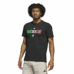 Mexico National Team Jersey Hook T-Shirt Black - Adidas Discount