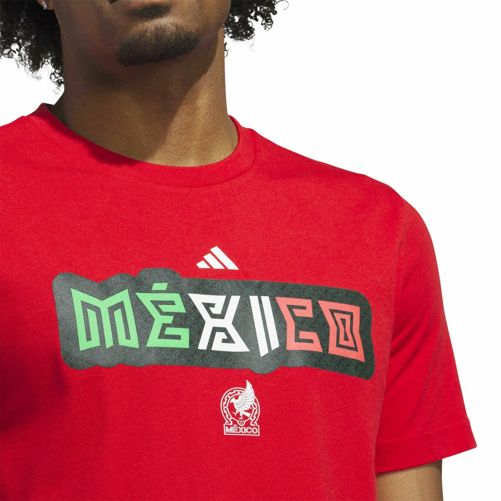 Mexico National Team Jersey Hook T-Shirt Red - Adidas