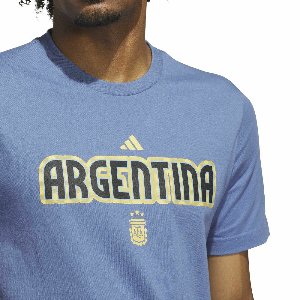 Argentina National Team Jersey Hook T-Shirt Blue - Adidas sale