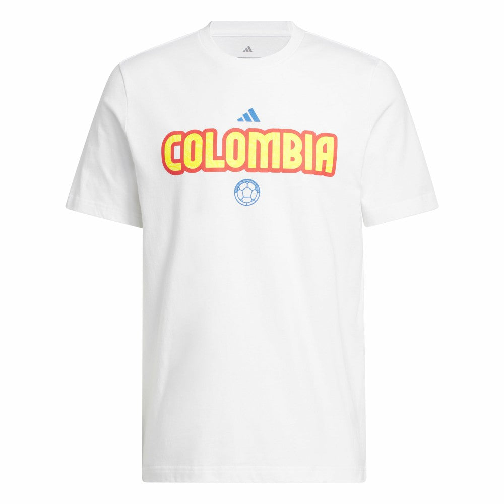 Colombia National Team Jersey Hook T-Shirt White - Adidas for sale