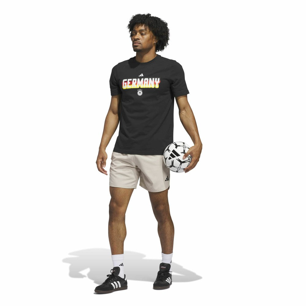 Germany National Team Jersey Hook T-Shirt Black - Adidas Discount