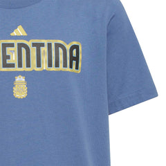 Argentina National Team Youth Jersey Hook T-Shirt Blue - Adidas cheap