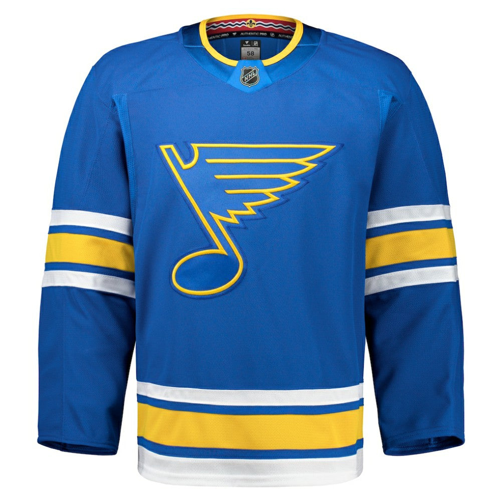 St. Louis Blues Fanatics Home Authentic Pro Jersey - Blue - NHL 203134944