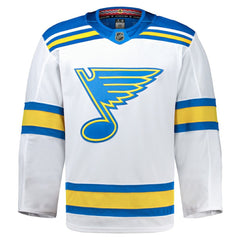 St. Louis Blues Fanatics Away Authentic Pro Jersey - White - NHL 203134945