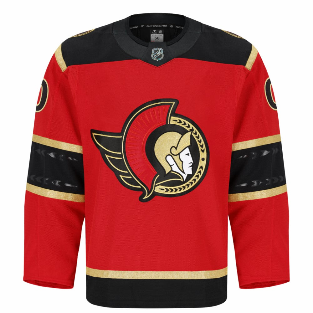 Ottawa Senators Fanatics Alternate Authentic Pro Custom Jersey - Red - NHL 203134980