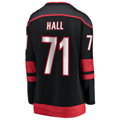 Taylor Hall Carolina Hurricanes Fanatics Women's Home Breakaway Player Jersey - Black - NHL 203135888