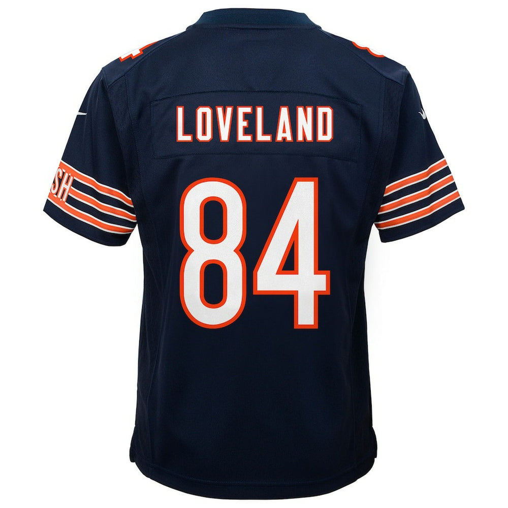 Nike Colston Loveland Chicago Bears Youth Game Jersey Navy