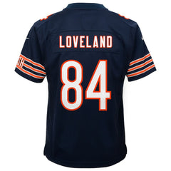 Nike Colston Loveland Chicago Bears Youth Game Jersey Navy