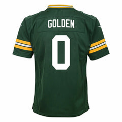 Nike Matthew Golden Green Bay Packers Youth Team Game Jersey Green